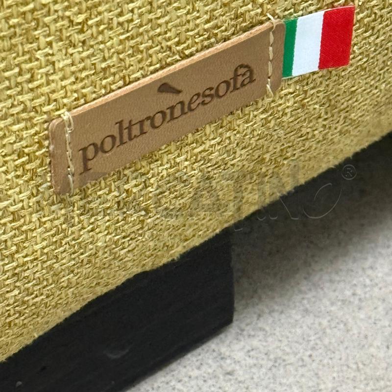 DIVANO LETTO POLTRONESOFA SENAPE C/PENISOLA | Mercatino dell'Usato Roma montemario 5