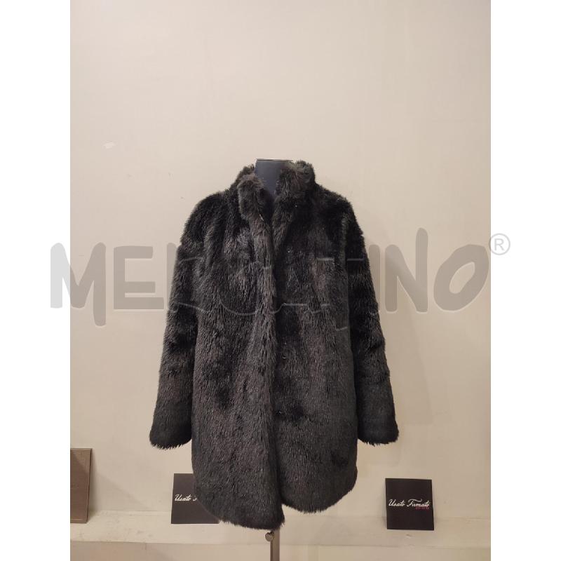 ECOPELLICCIA DONNA NERO BALDININI | Mercatino dell'Usato Roma montemario 1