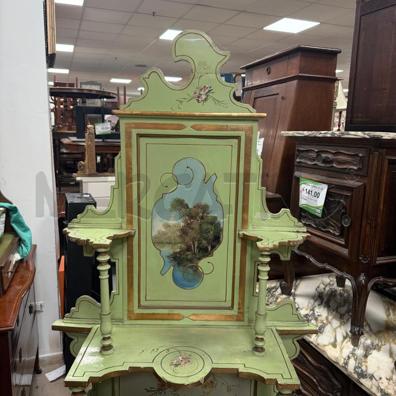 ETAGERE VERDE DIPINTA | Mercatino dell'Usato Roma montemario 2