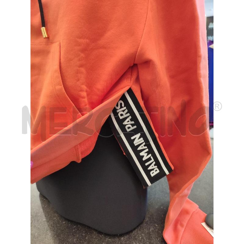 FELPA DONNA ARANCIONE BALMAIN | Mercatino dell'Usato Roma montemario 2