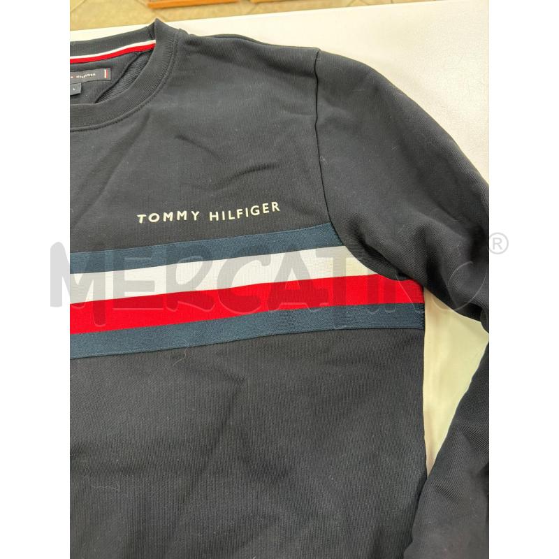 FELPA UOMO BLU TOMMY HILFIGER RIGA CENTRALE | Mercatino dell'Usato Roma montemario 2