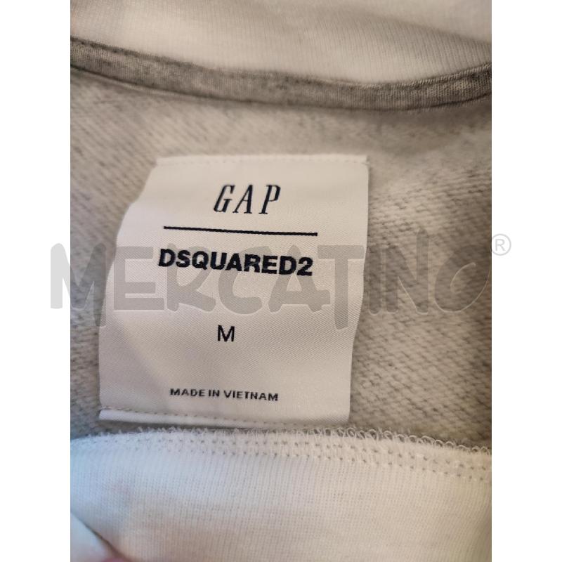 FELPA UOMO GAP DSQUARED2 | Mercatino dell'Usato Roma montemario 2