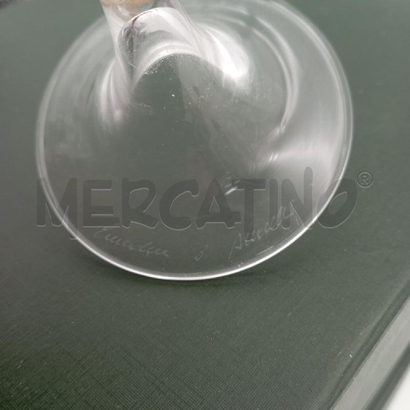 FLUTES CENEDESE MURANO AZZ ORO 4PZ.  | Mercatino dell'Usato Roma montemario 3
