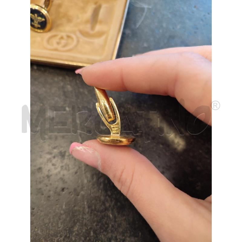 GEMELLI GUCCI DORATI AQUILA | Mercatino dell'Usato Roma montemario 3