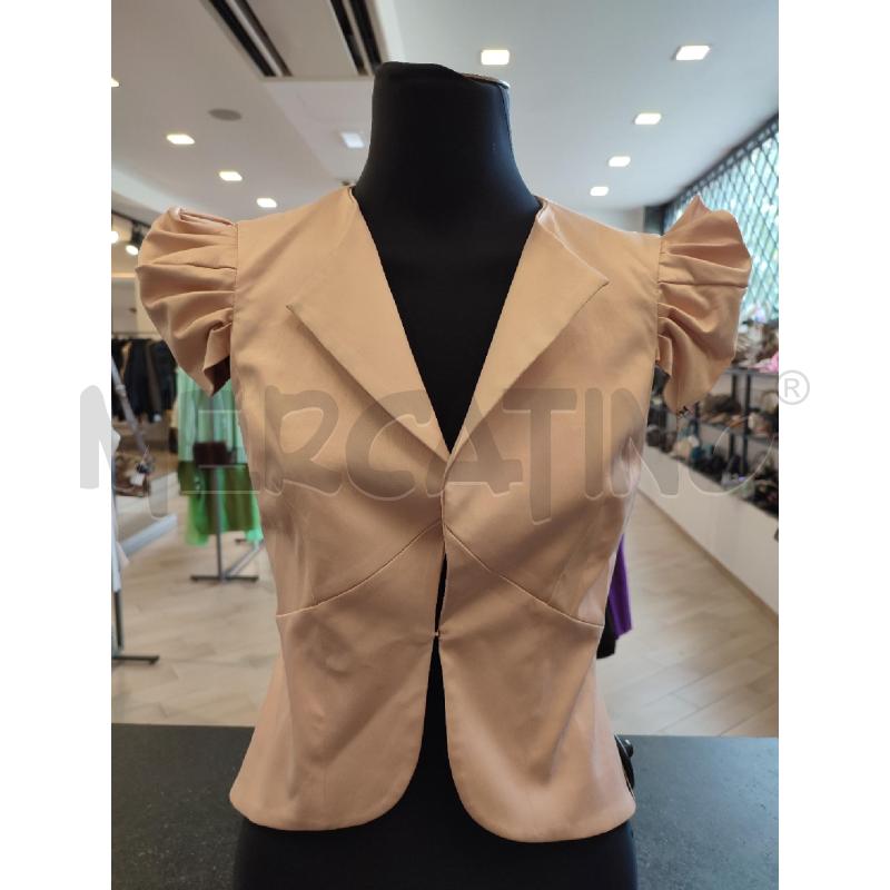GIACCA DONNA BEIGE ELISABETTA FRANCHI | Mercatino dell'Usato Roma montemario 1