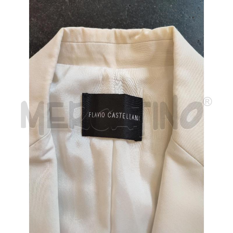 GIACCA DONNA BEIGE FLAVIO CASTELLANI | Mercatino dell'Usato Roma montemario 2