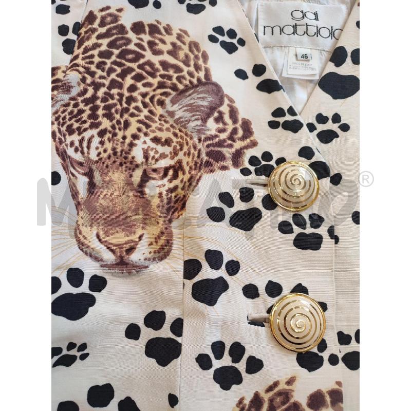 GIACCA DONNA BEIGE GAI MATTIOLO TIGRE | Mercatino dell'Usato Roma montemario 4