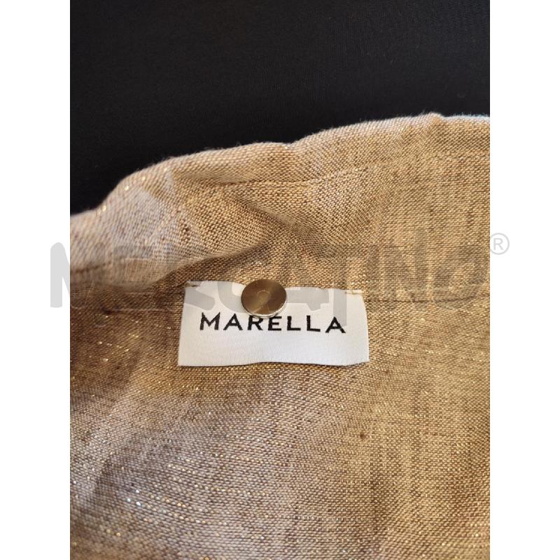 GIACCA DONNA BEIGE MARELLA LUREX | Mercatino dell'Usato Roma montemario 2