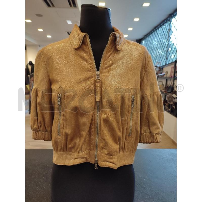 GIACCA DONNA BEIGE MAURO GRIFONI PELLE | Mercatino dell'Usato Roma montemario 1