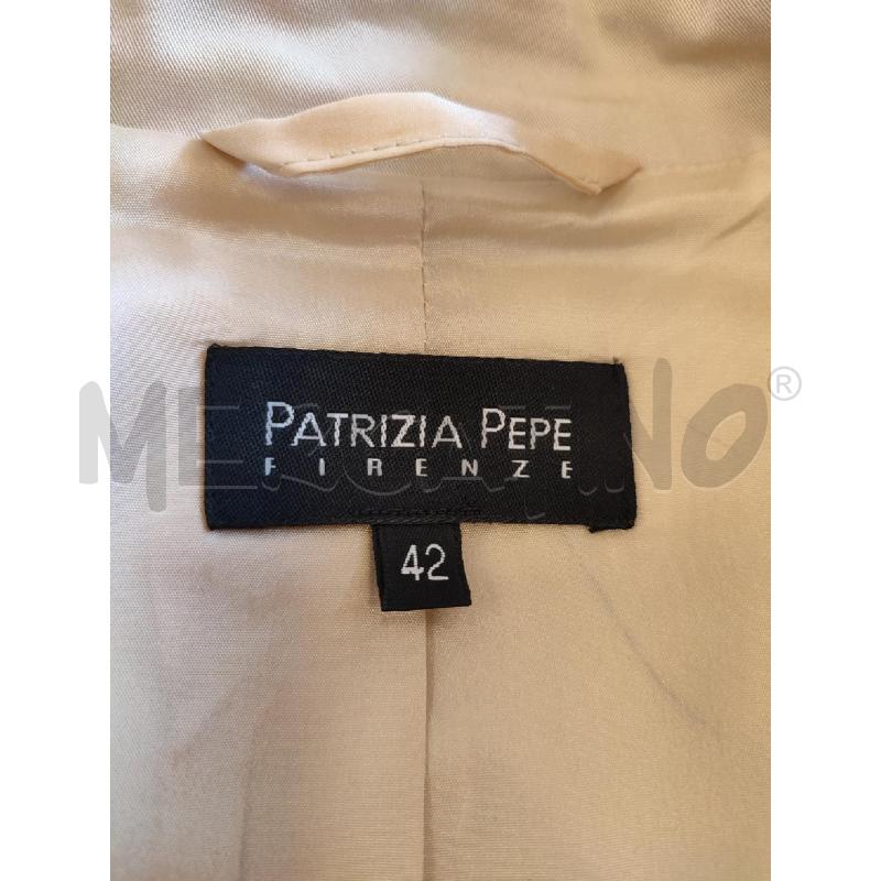 GIACCA DONNA BEIGE PATRIZIA PEPE | Mercatino dell'Usato Roma montemario 3
