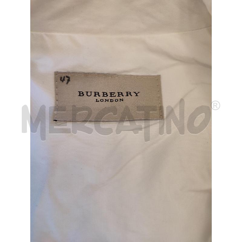 GIACCA DONNA BIANCA BURBERRY LEGGERA CINTURA | Mercatino dell'Usato Roma montemario 2