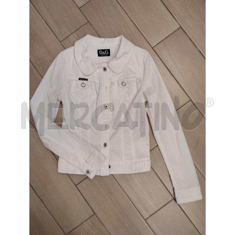 GIACCA DONNA BIANCO D&G | Mercatino dell'Usato Roma montemario 1