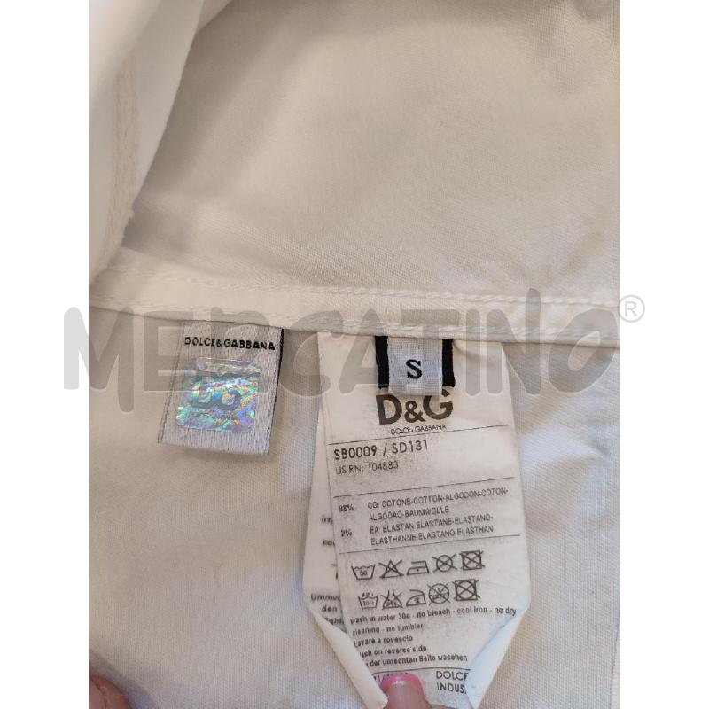 GIACCA DONNA BIANCO D&G | Mercatino dell'Usato Roma montemario 4