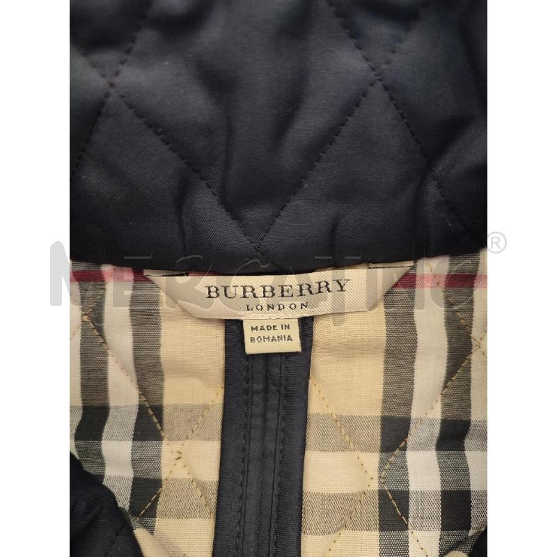 GIACCA DONNA BLU BURBERRY TRAPUNTATA | Mercatino dell'Usato Roma montemario 2