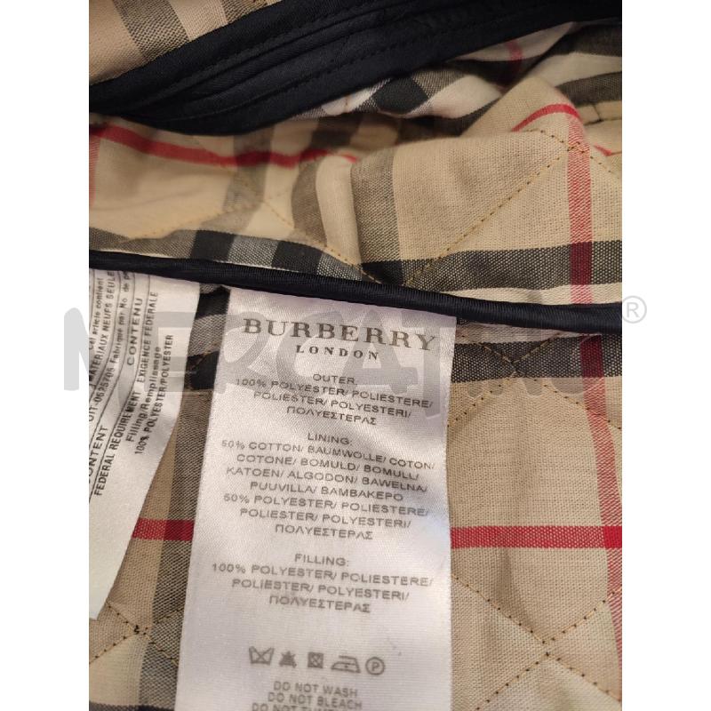 GIACCA DONNA BLU BURBERRY TRAPUNTATA | Mercatino dell'Usato Roma montemario 3