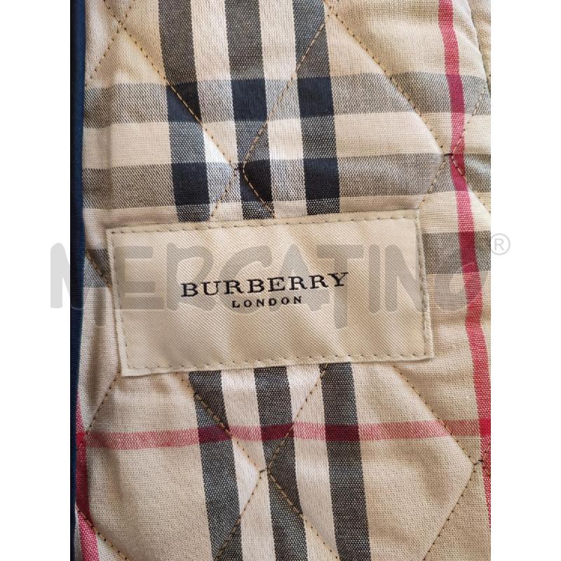 GIACCA DONNA BLU BURBERRY TRAPUNTATA | Mercatino dell'Usato Roma montemario 4