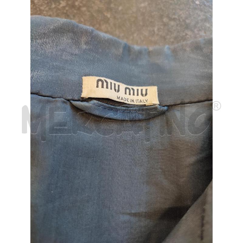GIACCA DONNA BLU MIU MIU  | Mercatino dell'Usato Roma montemario 2