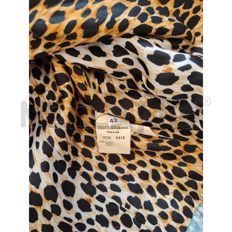 GIACCA DONNA CELSTE JEANS DOLCE&GABBANA INTERNO MACULATO | Mercatino dell'Usato Roma montemario 3