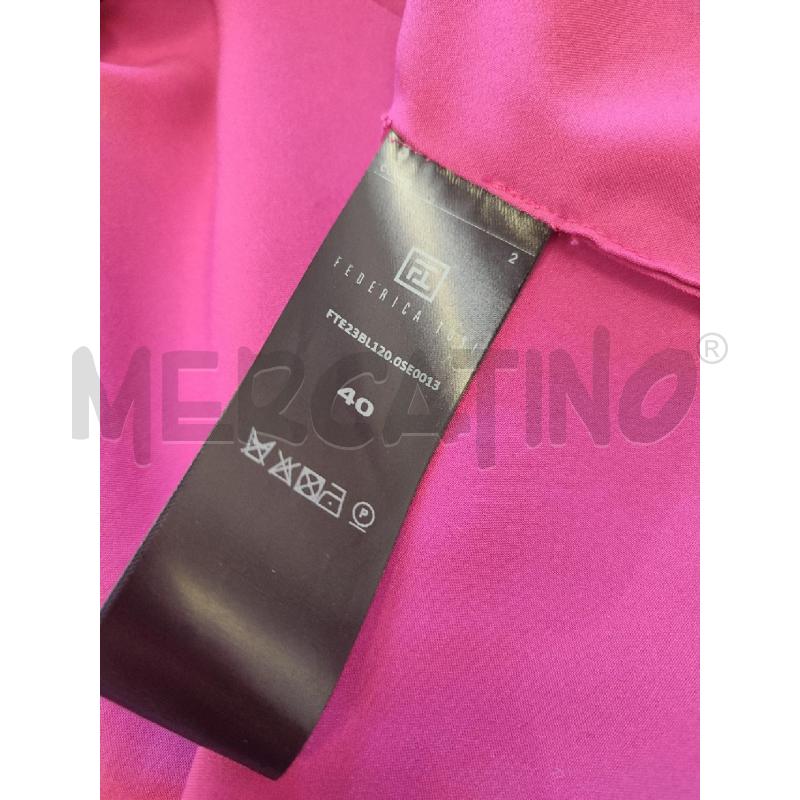 GIACCA DONNA FUCSIA FEDERICA TOSI | Mercatino dell'Usato Roma montemario 3