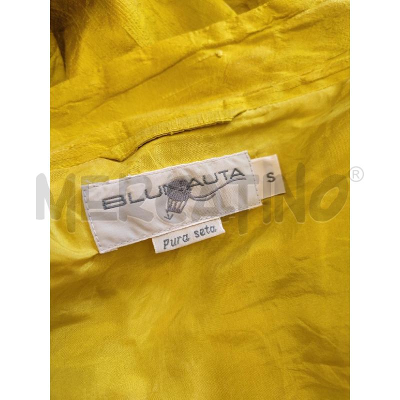 GIACCA DONNA GIALLA BLUNAUTA SETA | Mercatino dell'Usato Roma montemario 2