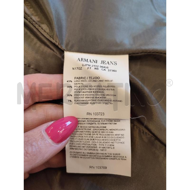 GIACCA DONNA GRIGIA ARMANI JEANS | Mercatino dell'Usato Roma montemario 3