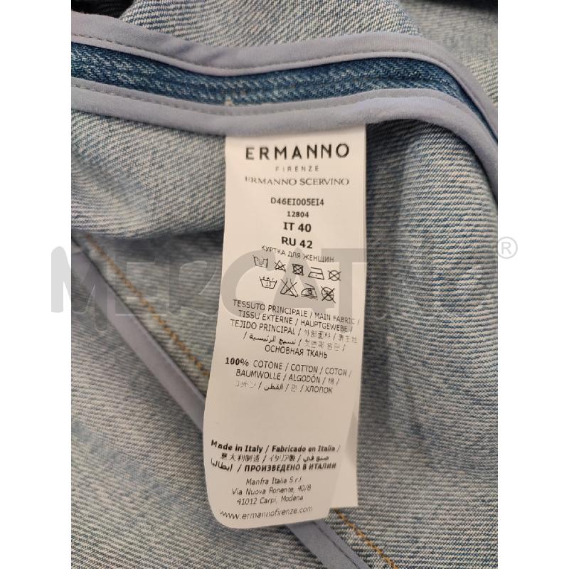 GIACCA DONNA JEANS ERMANNO RICAMATA | Mercatino dell'Usato Roma montemario 3