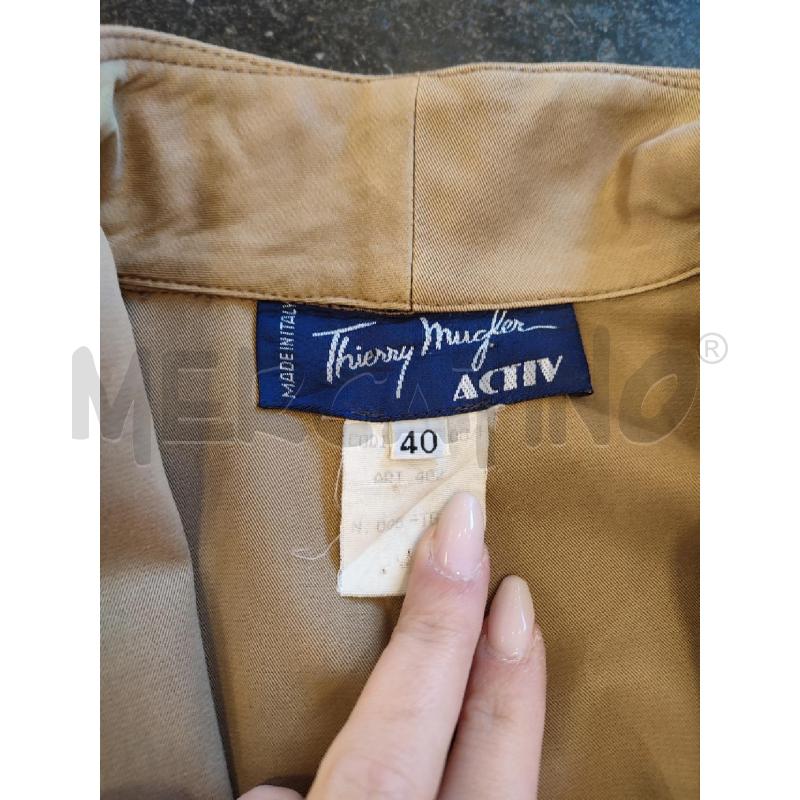 GIACCA DONNA MARRONE THIERRY MUGLER | Mercatino dell'Usato Roma montemario 2