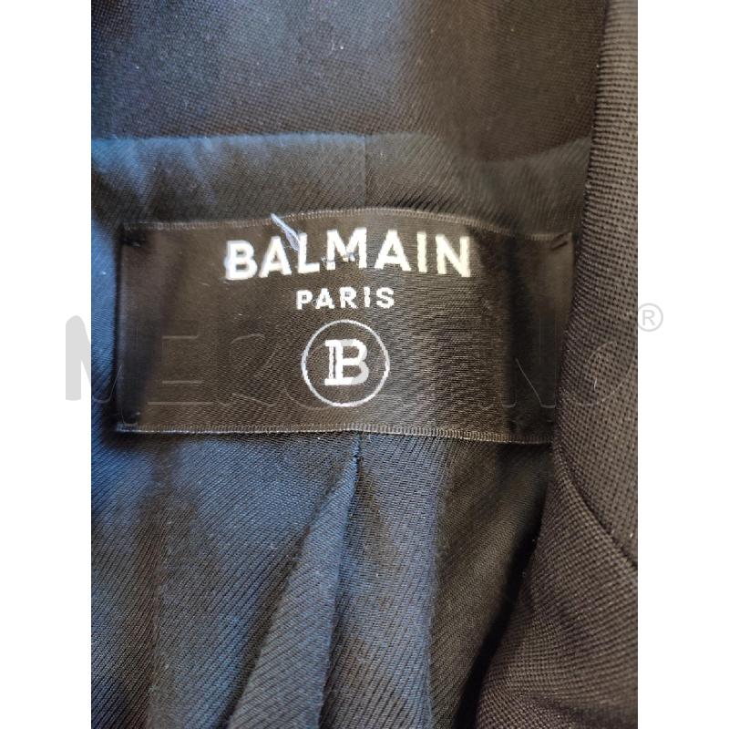 GIACCA DONNA NERA BALMAIN BOTT DORATI | Mercatino dell'Usato Roma montemario 3