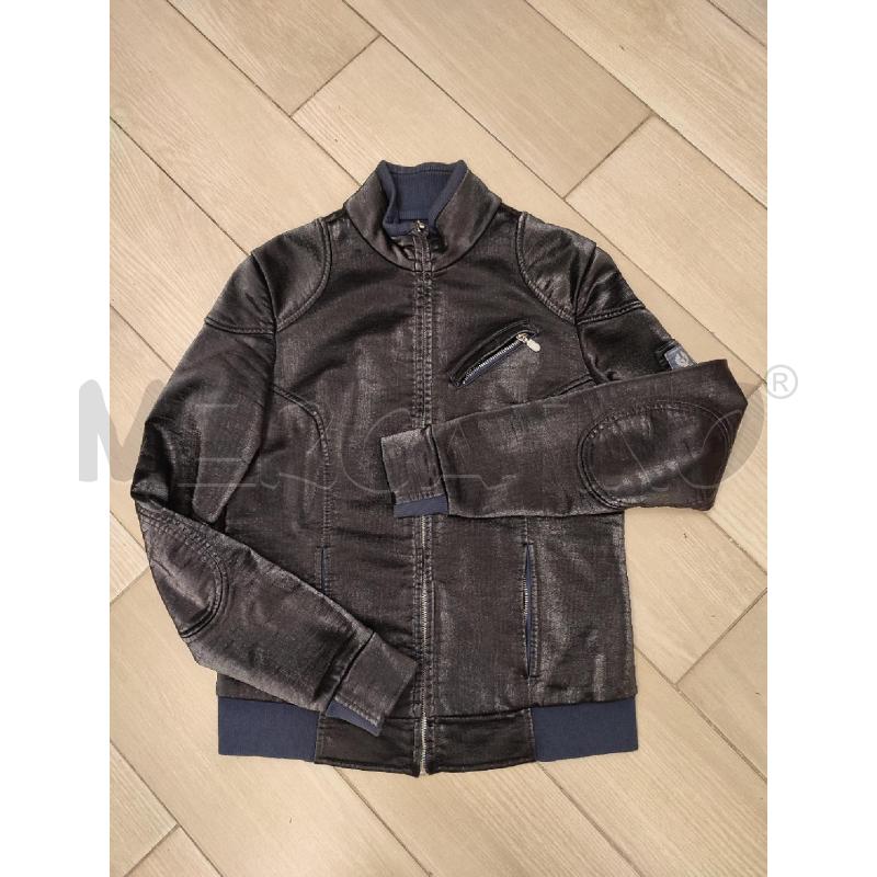 GIACCA DONNA NERA BELSTAFF INSERTI BLU | Mercatino dell'Usato Roma montemario 1