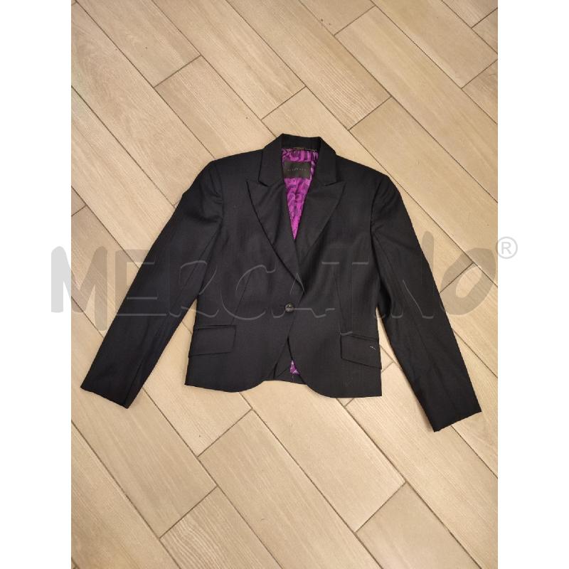 GIACCA DONNA NERA RICHMOND INT VIOLA | Mercatino dell'Usato Roma montemario 1
