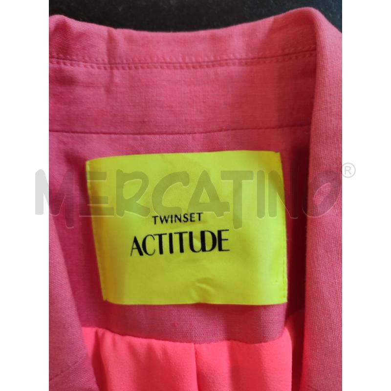 GIACCA DONNA ROSA TWINSET ACTITUDE | Mercatino dell'Usato Roma montemario 2