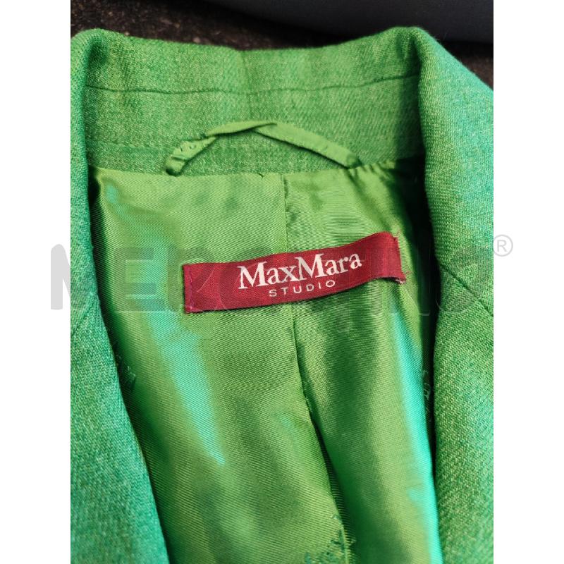 GIACCA DONNA VERDE MAX MARA | Mercatino dell'Usato Roma montemario 3