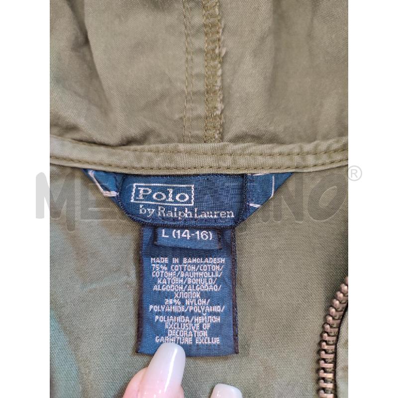 GIACCA DONNA VERDE RALPH LAUREN ZIP | Mercatino dell'Usato Roma montemario 2