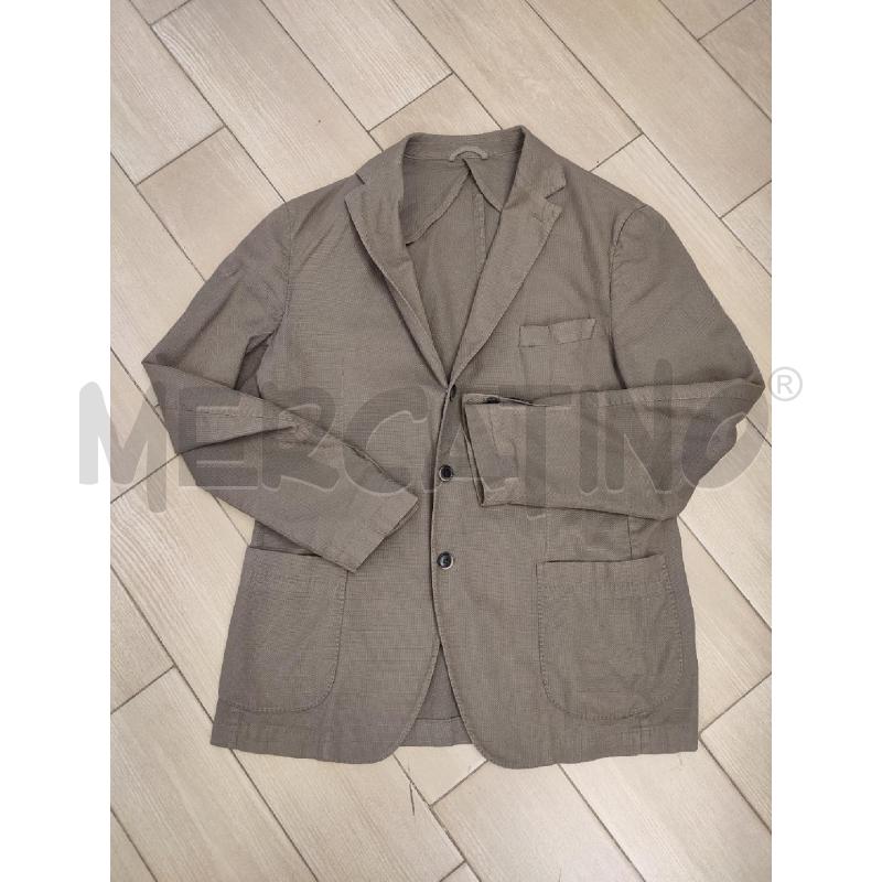 GIACCA UOMO BEIGE FLANELLA GRIGIA | Mercatino dell'Usato Roma montemario 1