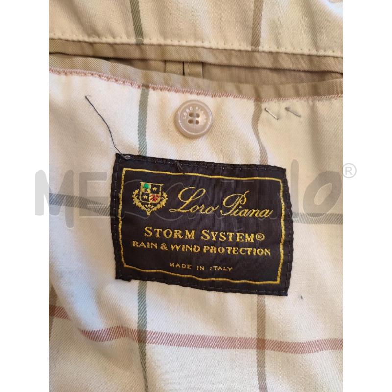 GIACCA UOMO BEIGE LORO PIANA  | Mercatino dell'Usato Roma montemario 3