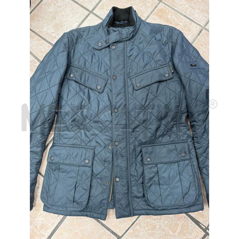GIACCA UOMO BLU BARBOUR TRAPUNTATA | Mercatino dell'Usato Roma montemario 1