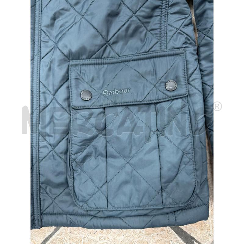GIACCA UOMO BLU BARBOUR TRAPUNTATA | Mercatino dell'Usato Roma montemario 3