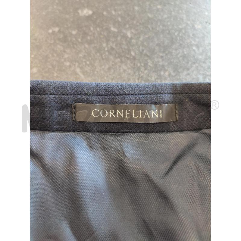 GIACCA UOMO BLU CORNELIANI PROFILI MARRONI | Mercatino dell'Usato Roma montemario 2