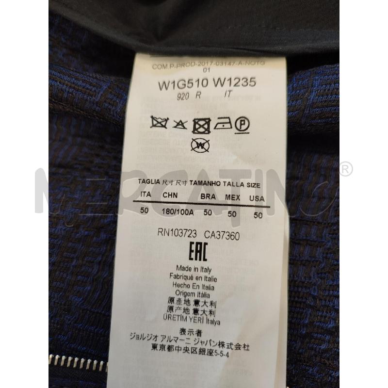 GIACCA UOMO BLU EMPORIO ARMANI | Mercatino dell'Usato Roma montemario 3
