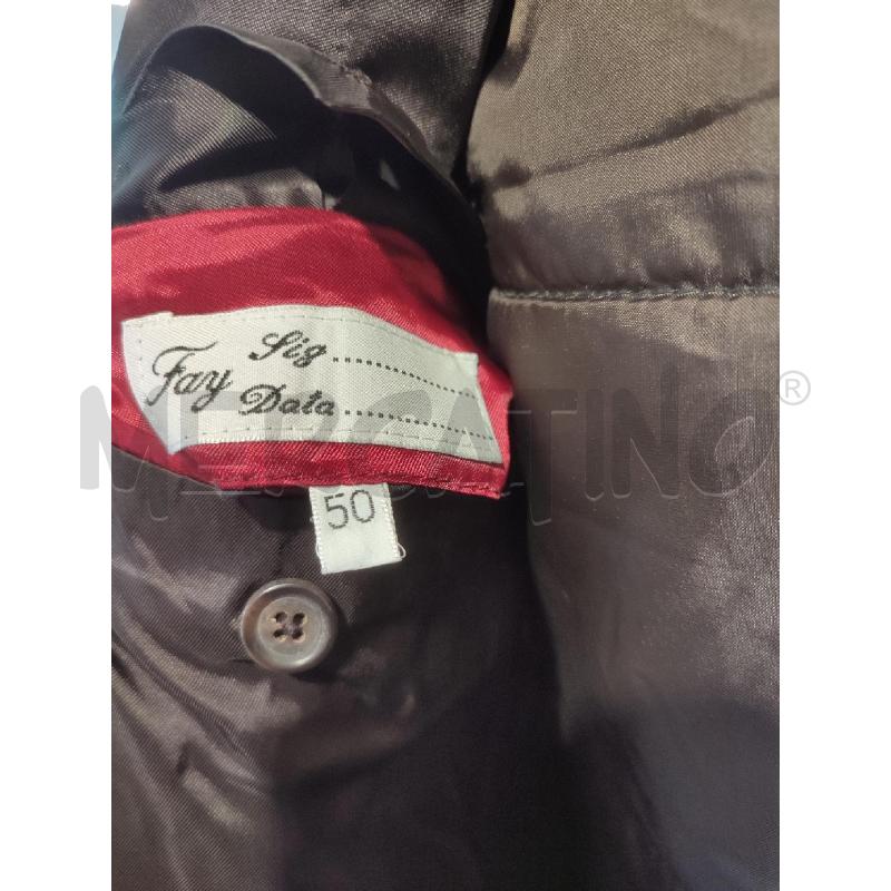 GIACCA UOMO MARRONE VELLUTO FAY | Mercatino dell'Usato Roma montemario 4