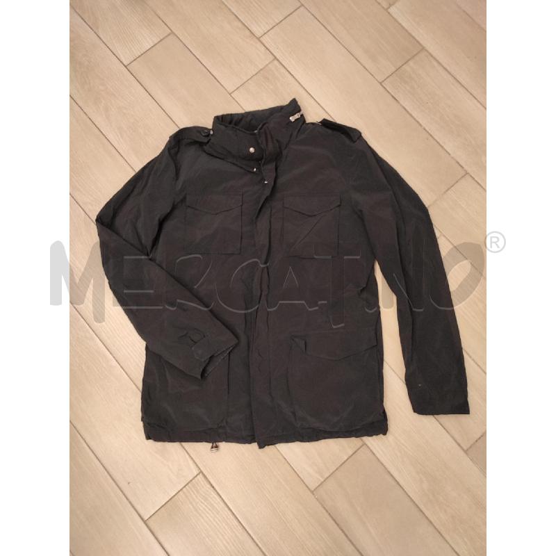GIACCA UOMO NERA HERNO QUATTRO TASCHE | Mercatino dell'Usato Roma montemario 1