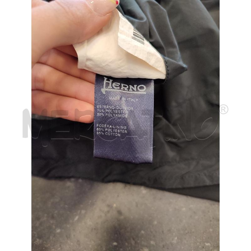 GIACCA UOMO NERA HERNO QUATTRO TASCHE | Mercatino dell'Usato Roma montemario 4