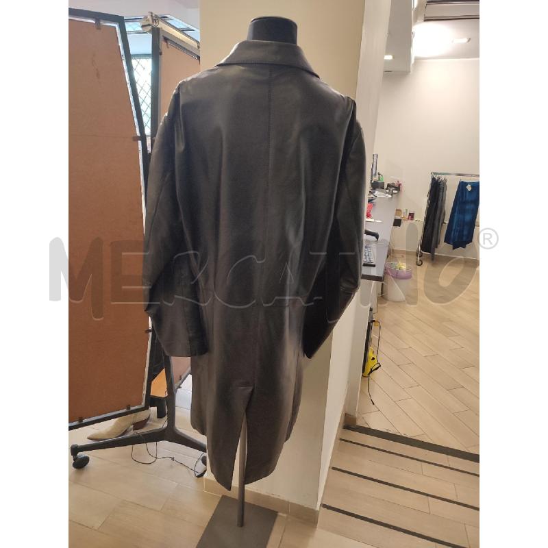 GIACCA UOMO NERA JUST CAVALLI PELLE LUNGA | Mercatino dell'Usato Roma montemario 2