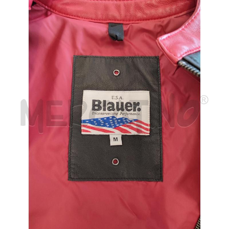 GIACCA UOMO NERA PELLE BLAUER  | Mercatino dell'Usato Roma montemario 2