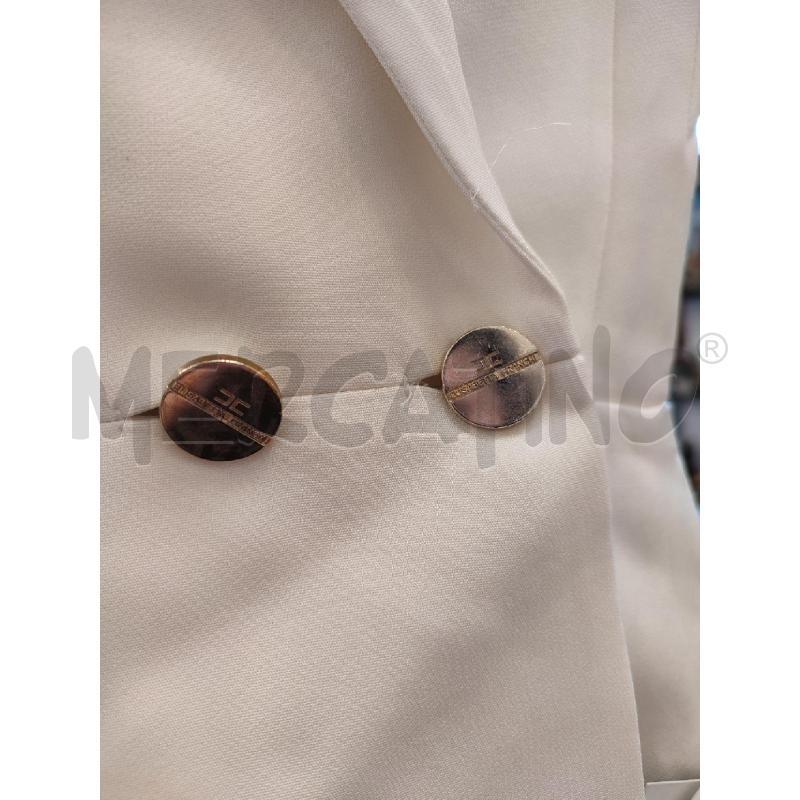 GILET DONNA BIANCO ELISABETTA FRANCHI | Mercatino dell'Usato Roma montemario 2