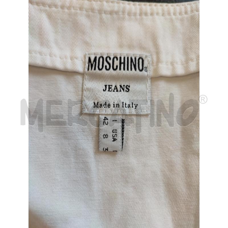 GILET DONNA BIANCO MOSCHINO | Mercatino dell'Usato Roma montemario 2