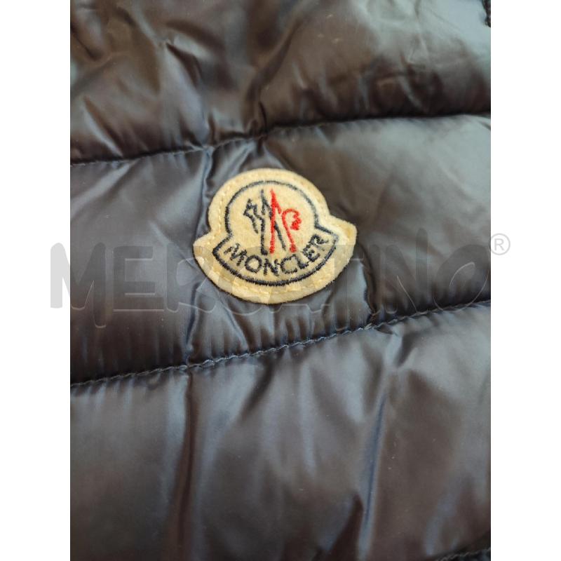 GILET DONNA BLU MONCLER LEGGERO | Mercatino dell'Usato Roma montemario 2