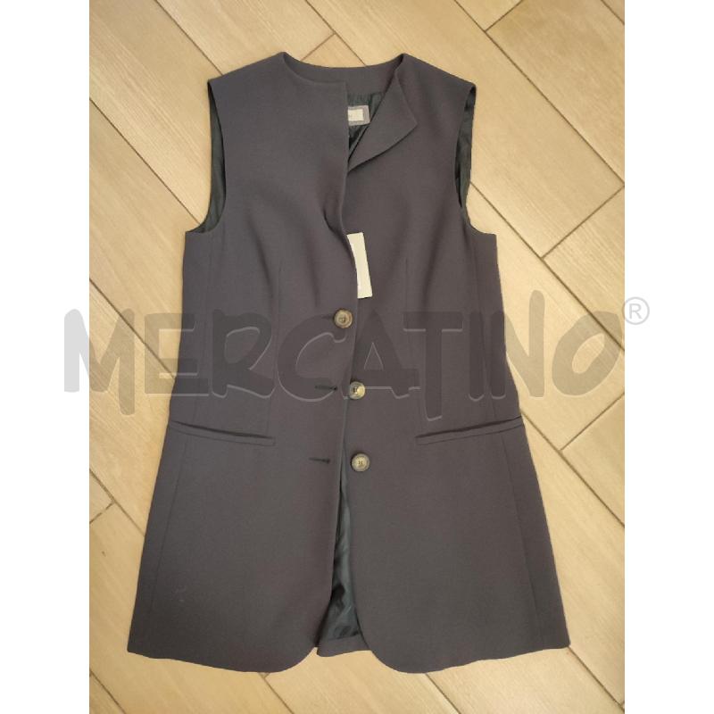 GILET DONNA GRIGIO CAPPELLINI | Mercatino dell'Usato Roma montemario 1