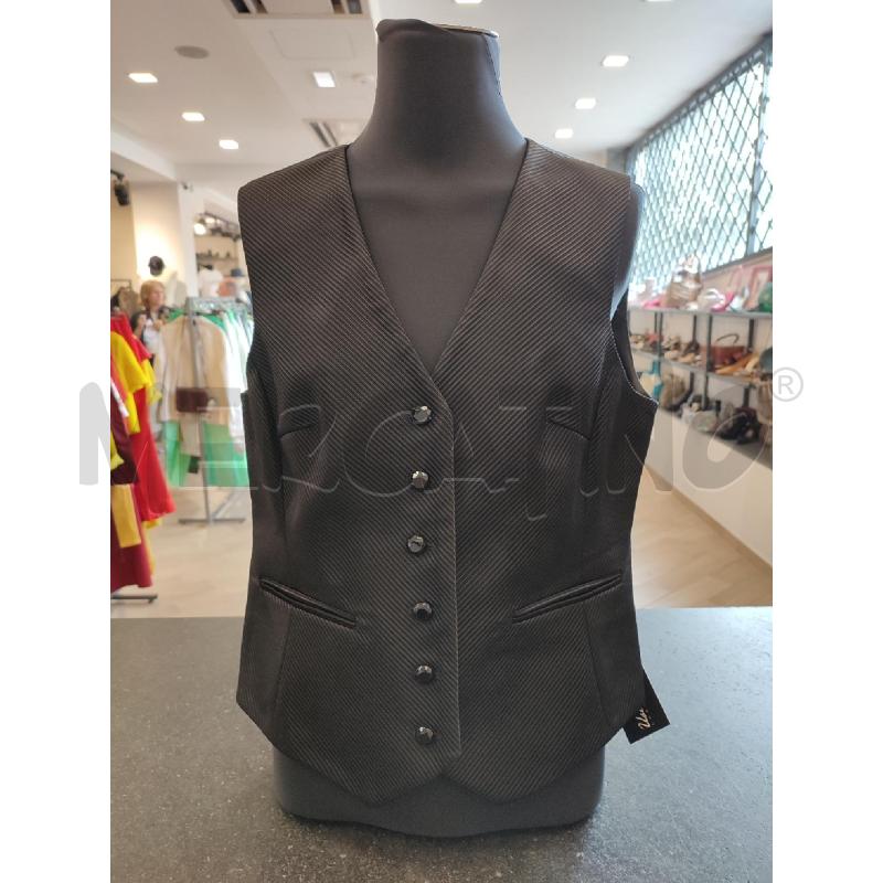 GILET DONNA NERO NERO LUISA SPAGNOLI | Mercatino dell'Usato Roma montemario 1