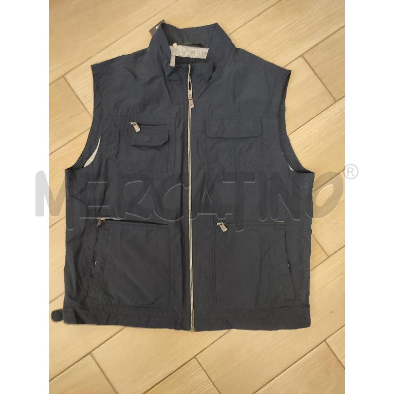 GILET UOMO BLU ORIANI | Mercatino dell'Usato Roma montemario 1
